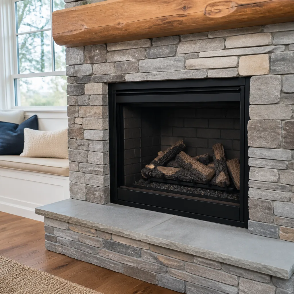 Gas fireplace service
